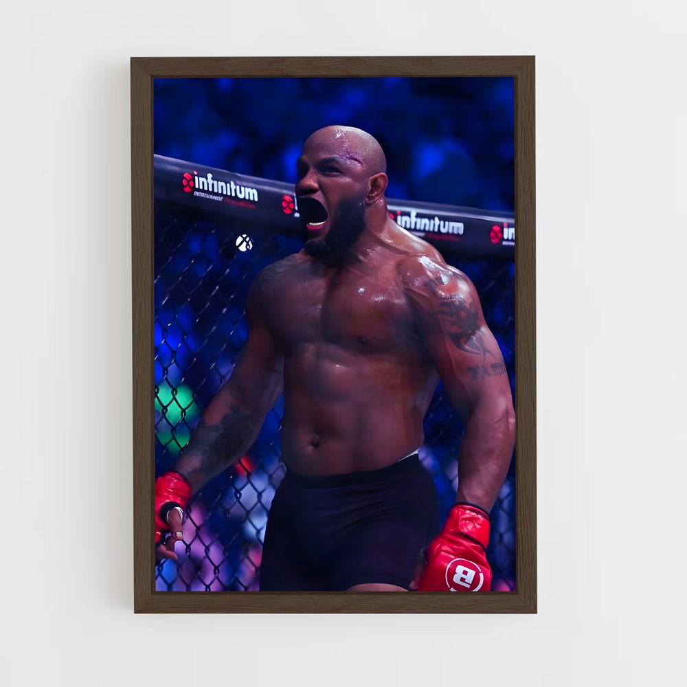 Poster Yoel romero – affiche MMA (vue 5)